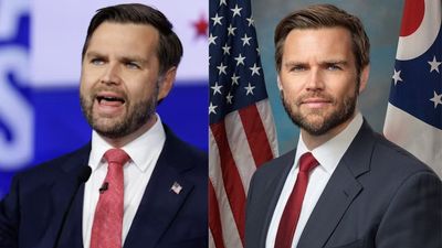 Social Media Users Mock Georgia Republican for Posting Altered Photo of JD Vance with Chiseled Jaw