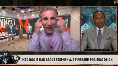 'Mad Dog' Russo Calls Out Stephen A. Smith, Paul Finebaum For Deion Sanders Love