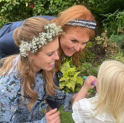 Princess Eugenie and Sarah Ferguson Share Rare Unseen Photos of Princess Beatrice's Daughter, Sienna, After Pregnancy Announcement