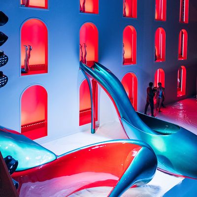 Christian Louboutin threw a pool party – here's what happened