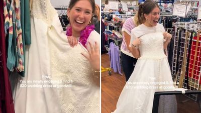 Bride-To-Be Stunned To Find “Perfect” Wedding Dress For $20 At Thrift Store