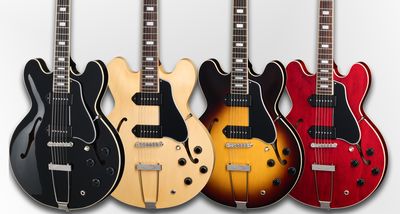 “Not only a fantastic-sounding electric guitar for stage and studio use but is also equally enjoyable as a songwriting tool and is considered by many to be the ideal ‘couch guitar’”: Gibson brings back the ES-330