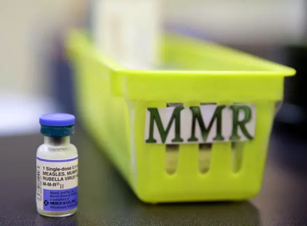 US school-entry vaccination rates fall as exemptions keep rising