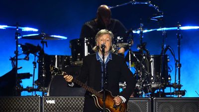 Watch Paul McCartney play 'new' Beatles song Now And Then for the first time during marathon hit-stuffed set in Uruguay