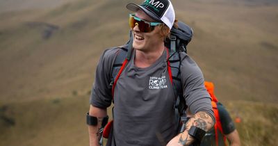 Meet the man with one leg hiking a South American volcano for a good cause