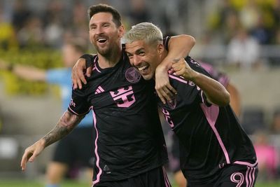 Lionel Messi scores twice as Inter Miami secure MLS Shield