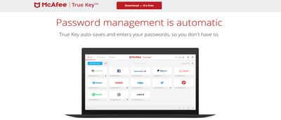 McAfee True Key review