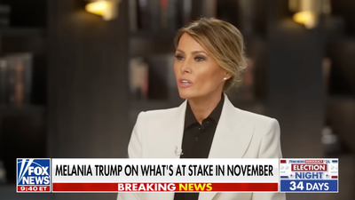 Melania Trump reveals how she reacted when Donald first announced he was running for president