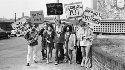 "Happiness is pot-shaped!" A true story about Robert Plant, a fake drugs bust, and a trainee nurse in a mini skirt