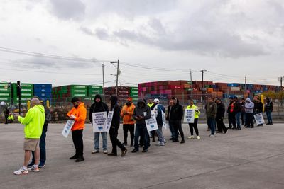 Striking US port workers sound resolute note: ‘This is for our future generations’