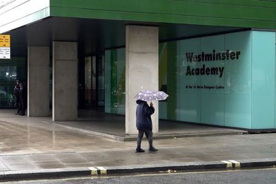 Man arrested over suspected acid attack on two pupils outside London school