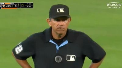 ESPN Umpire Camera Provides Live POV Shot of Big Juicy Chew Spit