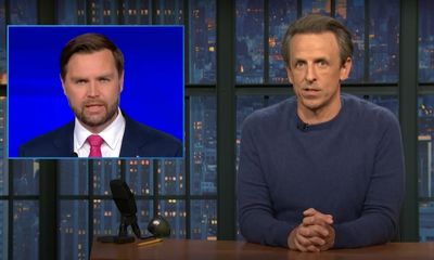 Seth Meyers on JD Vance’s debate performance: ‘Brazen and shameless’