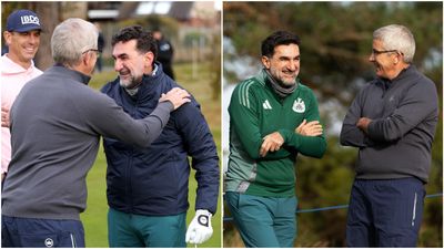 Jay Monahan And Yasir Al-Rumayyan All Smiles As They Share A Round At The Dunhill