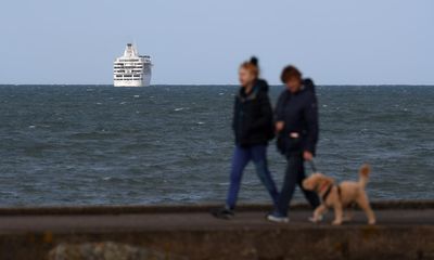 Stranded cruise ship finally leaves Belfast for round-the-world voyage