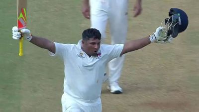 A hundred for me and hundred for my brother, says Sarfaraz Khan after double ton