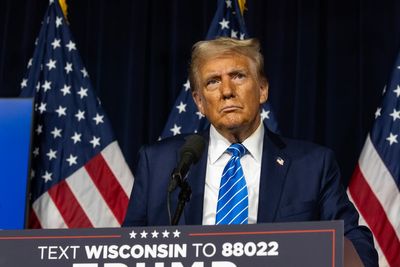 Watch: Donald Trump campaigns in battleground state of Michigan