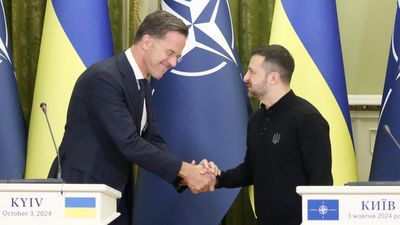 New NATO chief Mark Rutte reaffirms support for Ukraine in Kyiv trip