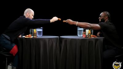 Jaylen Brown Gives Sean Evans Props During Epic 'Hot Ones' Performance