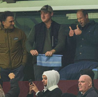 Prince William Enjoys a Sporty Dad's Night Out With Princess Charlotte's Godfather