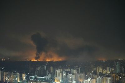 Source Close To Hezbollah Says Israel Launches 11 Consecutive Strikes On South Beirut