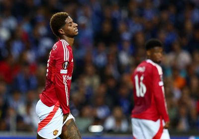 Erik ten Hag explains Marcus Rashford’s half-time substitution in Manchester United’s draw at Porto