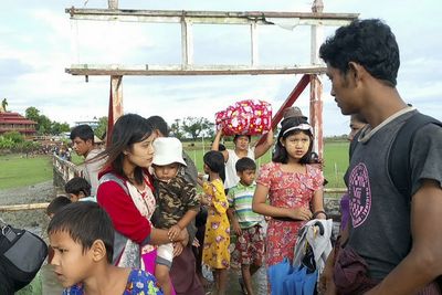 ‘Like we are trapped’: Minorities suffer amid conflict in Myanmar’s Rakhine