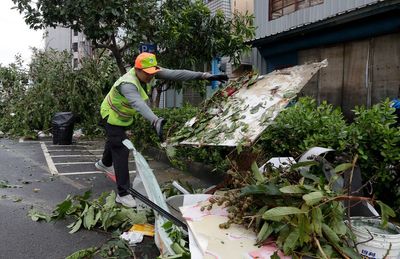 Work and travel resumes across Taiwan after Typhoon Krathon finally dissipates