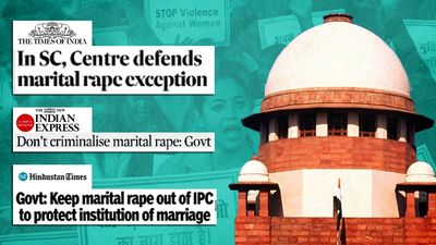 Centre opposes criminalisation of marital rape: What newspapers had to say