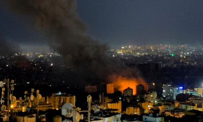 Israel launches intense attacks on Hezbollah stronghold in Beirut’s south