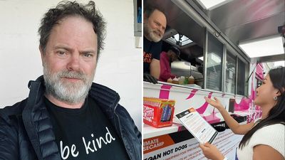 “Mean” Interaction Between Rainn Wilson And Influencer Visiting His Food Truck Goes Viral