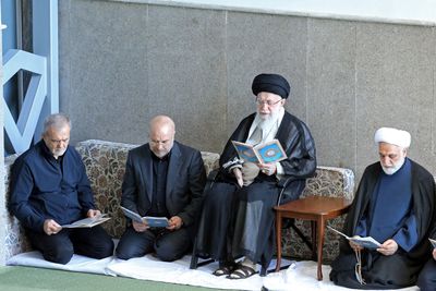 Khamenei says Iran and its allies will not back down from Israeli attacks