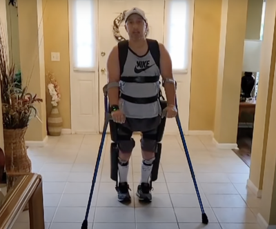 Advice Columnist Helps Paralyzed Florida Man Walk Again After Exoskeleton Company Refuses to Fix Battery on $100K Device