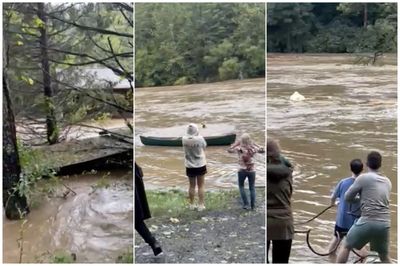 North Carolina Wedding Party Rescue Woman from Hurricane Floodwaters, Invite Her to Join Celebration