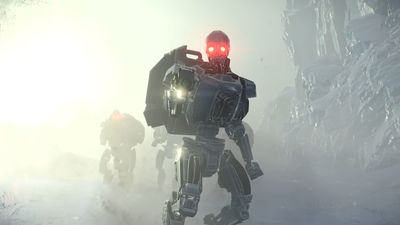 Helldivers 2's Democracy Space Station just passed a big Major Order, but we need to steal – I mean "liberate" a mining base from the Automatons next