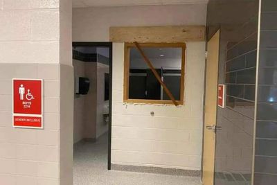 Pennsylvania School That Put Windows in Student Bathrooms Boards Them Up After Public Uproar