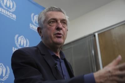 UNHCR Chief Urges International Aid For Lebanon Crisis