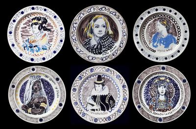 ‘A great work of feminist art’: how the Bloomsbury group’s Famous Women Dinner Service got a place at the table