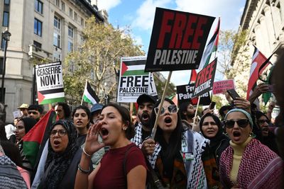 Met Police arrest 17 protesters during pro-Palestinian demonstrations in London