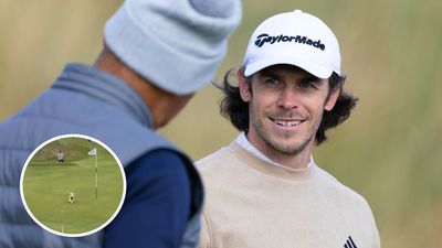 'Back You Go Gareth Bale' - Social Media Reacts To Excited Pup At Alfred Dunhill Links Championship