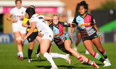 Exeter’s Liv McGoverne floors Quins but absences take shine off PWR victory