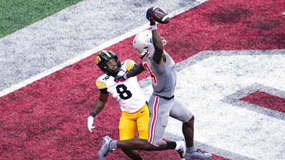 Ohio State Freshman Star Jeremiah Smith Makes Another One-Handed Highlight Reel Catch