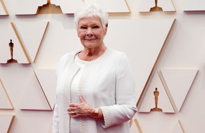 Dame Judi Dench becomes tearful after being asked about Dame Maggie Smith's death