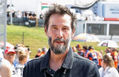 Keanu Reeves makes professional race debut