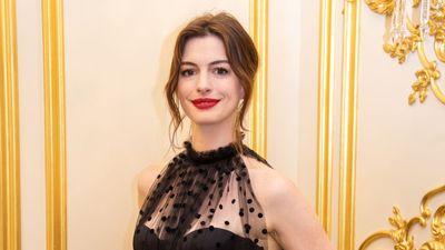 Anne Hathaway's kitchen island is original yet practical – experts predict its innovative 'conversation seating' shape will be huge in 2025