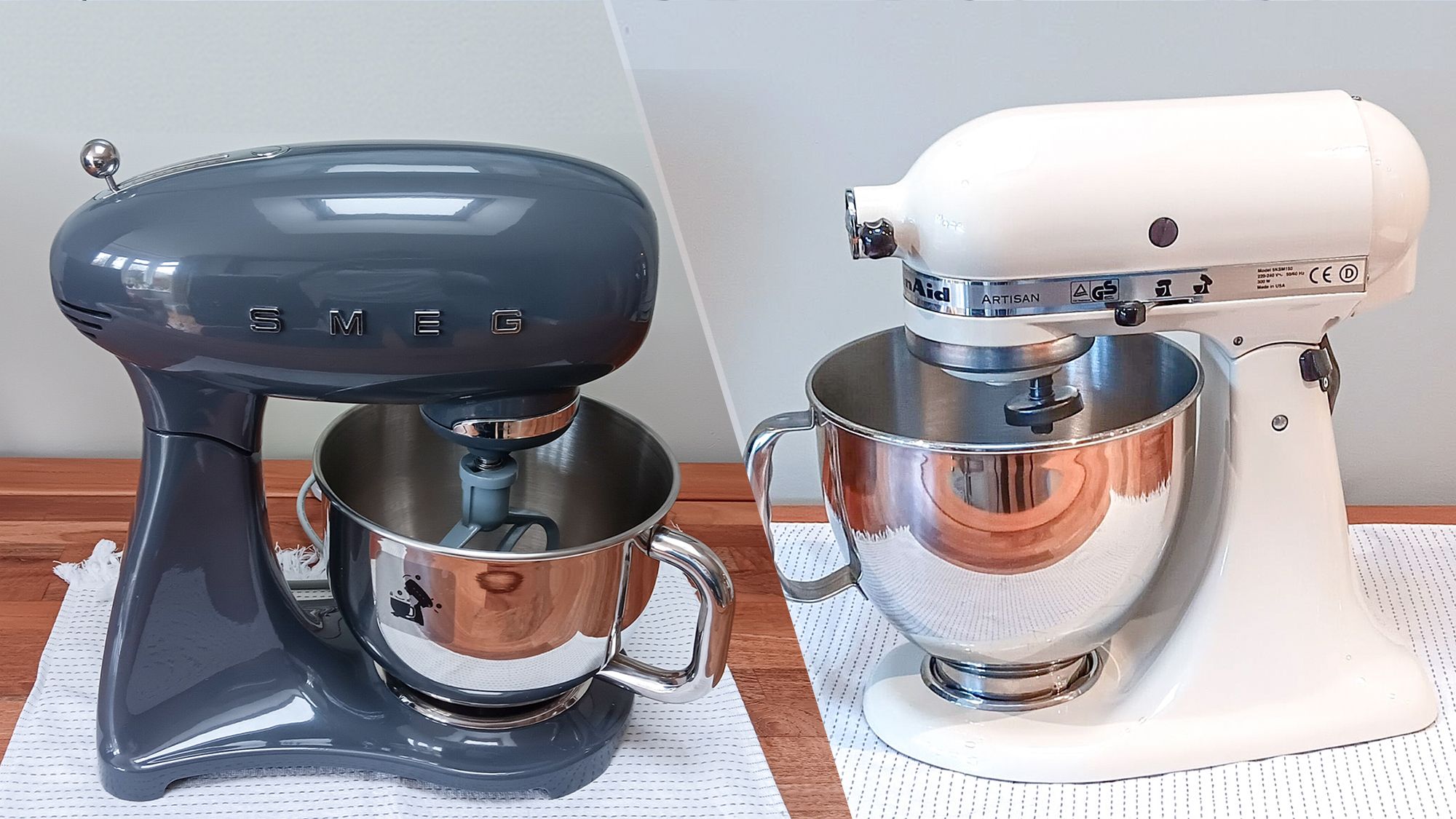 KitchenAid vs Smeg Which stand mixer should you buy?