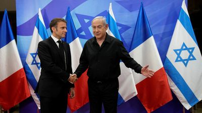 France’s Macron calls for arms sales ban on Israel as Gaza war nears a year