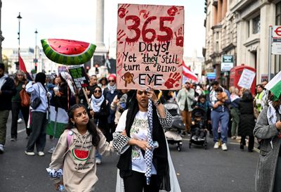 Pro-Palestine rallies held globally to mark a year of Israel’s war on Gaza