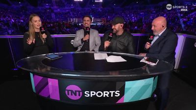 Laura Woods apologises for explicit Tyson Fury jibe at Oleksandr Usyk on live TV