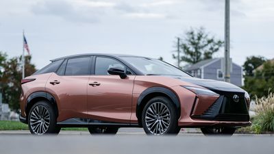 I drove the Lexus RZ 450e EV for a week — here's my pros and cons